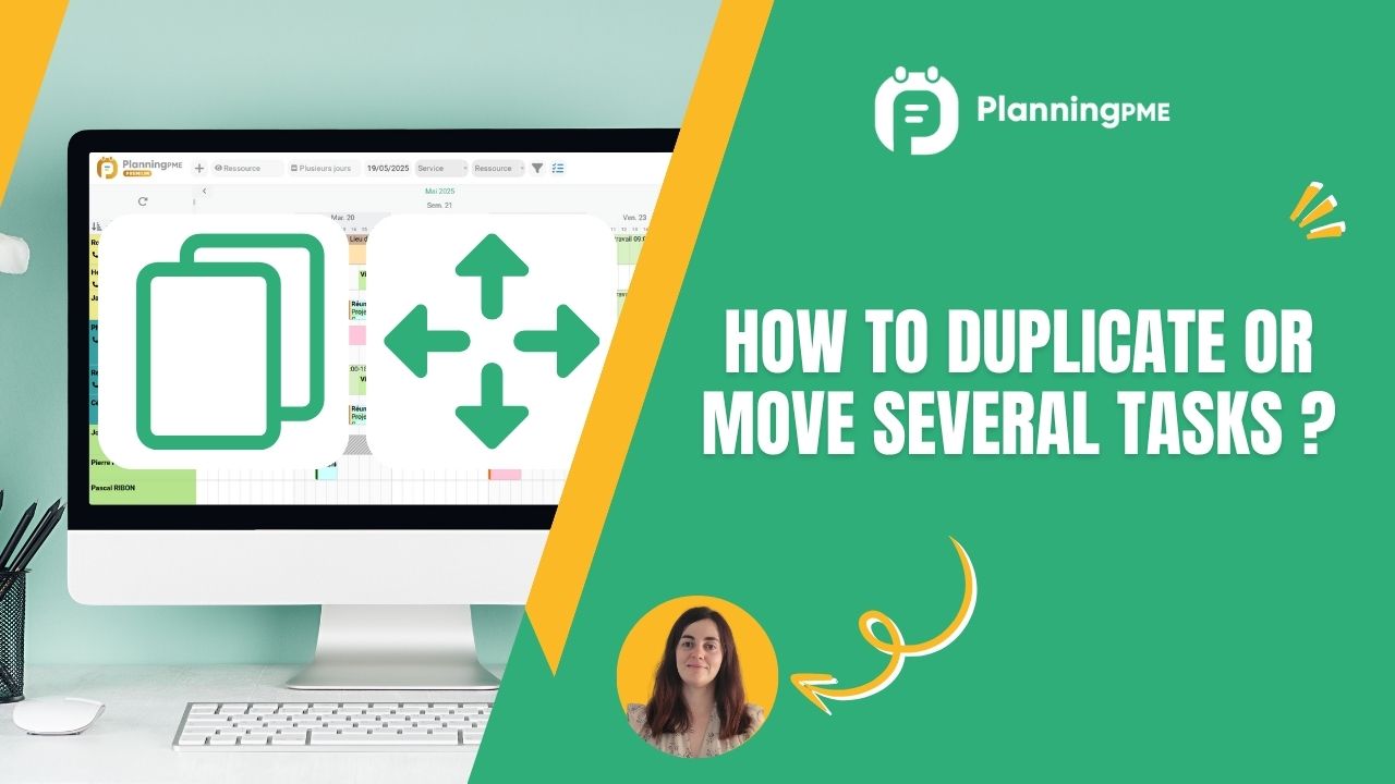 Como mover várias tarefas?